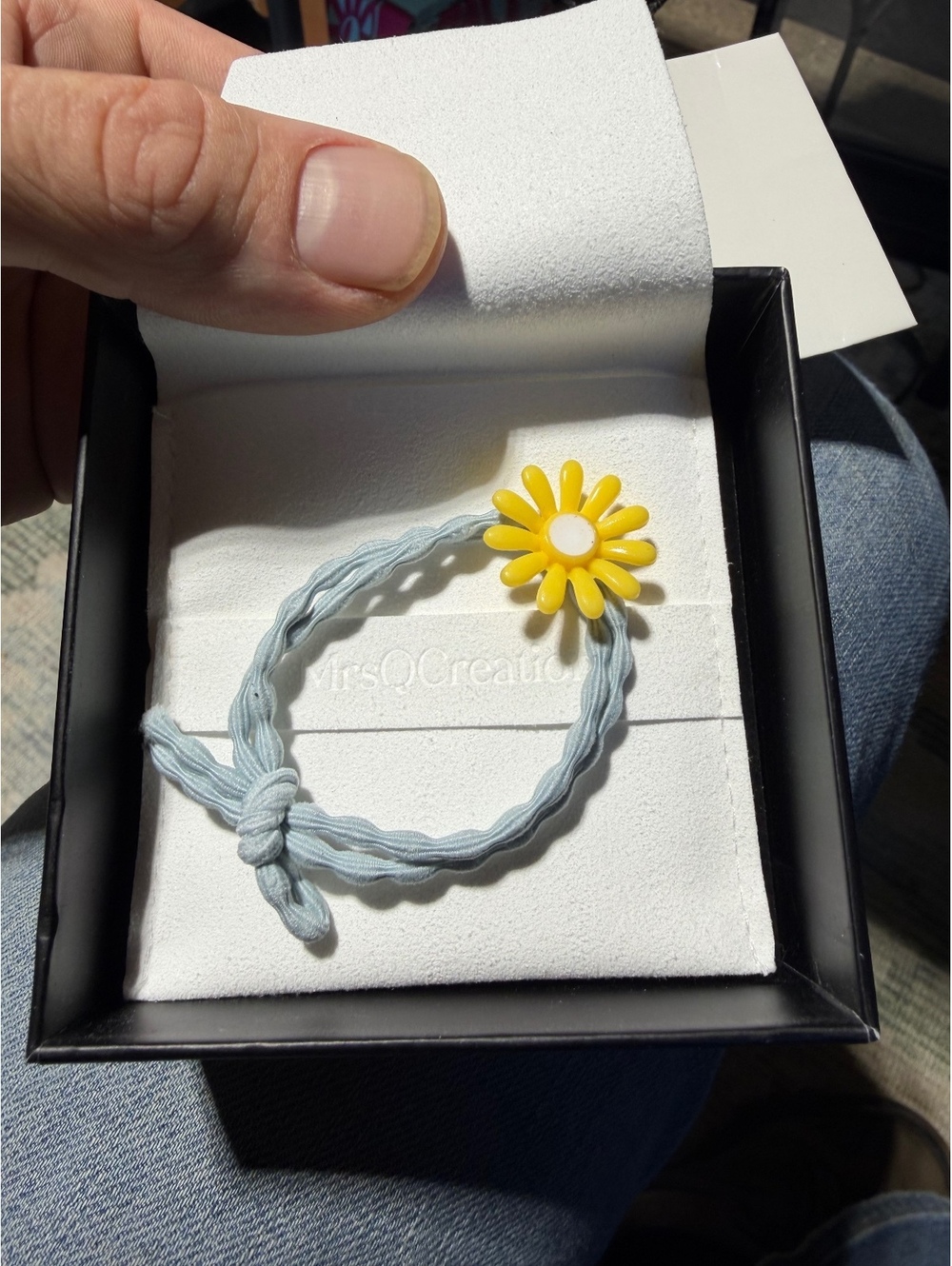 MrsOCreation Daisy Braided Bracelet